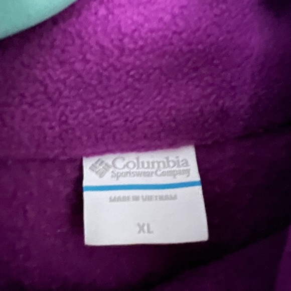 Columbia Fleece zipper sweater - Picture 2 of 2